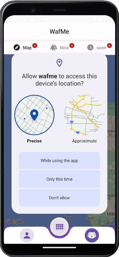 Enable location
