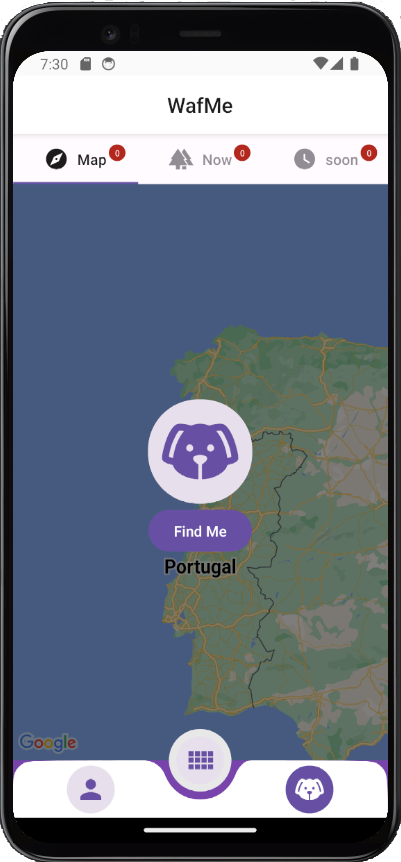 Meet Me screen